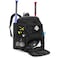 DSLEAF Baseball Backpack with 2 Bat Sleeves Softball Bag with Vented Shoe Space and Multi Pockets for Adults Patent Design