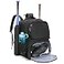 DSLEAF Baseball Bag Backpack with 2 Bat Sleeves Softball Equipment Bag for Adults with Separate Shoe Compartment Up to US Mens 13