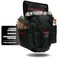 PowerNet Soft Bucket Carry Bag Ball Bucket Replacement with Shoulder Strap Pocket Organizer to Carry or Store Softball Baseball Gear Softside