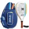 P.ala Pala Padel Racket Set with Bag Carbon Fiber Padel Racket for Beginner to Intermediate Players Lightweight 2 lb 4Inch Grip Complete Starter Kit