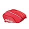 WILSON Tour Red Padel Bag RedWhite Holds up to 6 Padel Rackets
