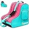 Hytiland Breathable Skate Bag with Adjustable Shoulder Strap Large Capacity Fits Inline Ice Most Roller Skates A Green