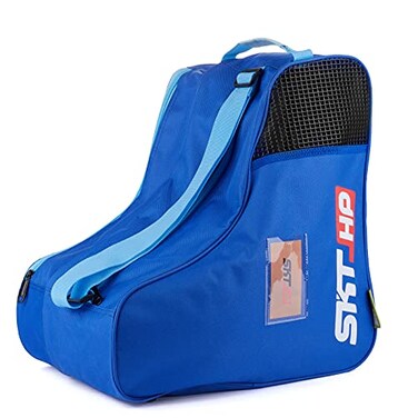 SKT HP Roller Skate Bag with Adjustable Shoulder Strap for Kids And Adults to Hold Inline Skates Roller Skates Knee pads Helmets