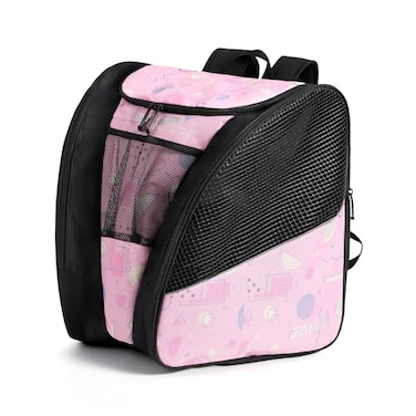 EALER SBH202 Ice Skate Bag Ice Skating Backpack Roller Skates Ski Boot Bag Ice Inline Skate Bag Large Capacity Waterproof Protective Gear