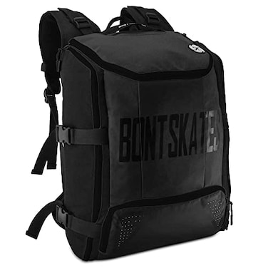 Bont Skates Multi Sport Skate Backpack Travel Bag Inline Ice Roller Speed Skating Black