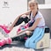 Boulder Bee Roller Skate Bag Ice Skate Bag for Women with Adjustable Shoulder Strap Shoe Bag for Ice SkatingInline Skates for Both Kids and Adults Blue