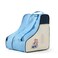 Boulder Bee Roller Skate Bag Ice Skate Bag for Women with Adjustable Shoulder Strap Shoe Bag for Ice SkatingInline Skates for Both Kids and Adults Blue