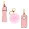 CRS Cross Rink Side Tote Ice Skating Accessory BagFigure Skating Roller Inline Skaters Dance CheerOrganizes Guards Water Bottle Phone Style Set Shimmer Pink
