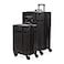 SwissGear 7739 Hardside Luggage Trunk with Spinner Wheels Blush 2Piece Set 1926