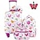 Travelers Club 5 Piece Kids Luggage Set Butterfly