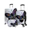 World Traveler Butterfly 3Piece Polycarbonate Hardside Expandable Spinner Luggage Set with Enhanced Wheel System