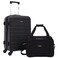 Wrangler Smart Spinner Hardside Luggage 2 Piece Set Black