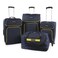 Nautica Seascape Collection 4pc Softside Luggage Set