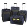 Nautica Seascape Collection 4pc Softside Luggage Set