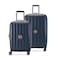 DELSEY PARIS Carrousel Hardside Expandable Luggage with Spinner Wheels Navy 2 Piece Set 2128