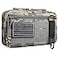 FRTKK Tactical Molle Admin Pouch Utility Laser Cut EDC Tool Pouch Bag Horizontal Modular Pouches Include US Flag Patch and Keychain ACU