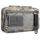 FRTKK Tactical Molle Admin Pouch Utility Laser Cut EDC Tool Pouch Bag Horizontal Modular Pouches Include US Flag Patch and Keychain ACU
