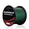 RUNCL PowerBraid Braided Fishing Line Ultra Durable Braided Line 4 Strands Seamless Weaving Tech Enhanced Coating Tech Zero Stretch High Sensitivity Moss Green 1000Yds 50LB227kgs