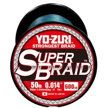 Duel YoZuri Superbraid 600 yd Floating Braid Blue 50 lb
