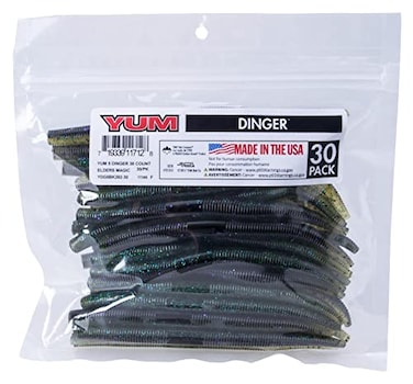 Yum Lures Dinger Bulk Elders Magic 5 inch YDG5BK28230