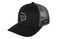 Dodge SRT Hellcat Rumble Snapback Trucker Hat Black Red Mesh Cap with Embroidered Hellcat Logo Patch SRT Side Patch Licensed
