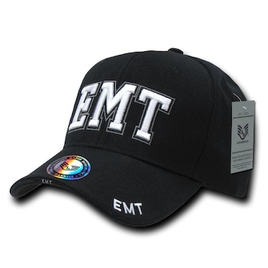 Rapid Dominance Rapiddominance EMT Deluxe Law Enforcement Cap Black