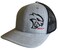 Dodge SRT Hellcat Redeye Rumble Snapback Trucker Hat Black Red Mesh Cap with Embroidered Redeye Logo Patch SRT Side Patch Licensed