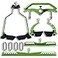 KORIKAHM Adjustable Lat Pull down Bar Cable Machine Attachments for Gym Home Gym Fitness Tbar Row Pulldown Attachments Lat Pull Down Machine Wide Grip Neutral Grip Handle SP45678