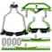 KORIKAHM Adjustable Lat Pull down Bar Cable Machine Attachments for Gym Home Gym Fitness Tbar Row Pulldown Attachments Lat Pull Down Machine Wide Grip Neutral Grip Handle SP45678