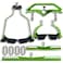 KORIKAHM Adjustable Lat Pull down Bar Cable Machine Attachments for Gym Home Gym Fitness Tbar Row Pulldown Attachments Lat Pull Down Machine Wide Grip Neutral Grip Handle SP45678