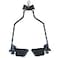 KORIKAHM Adjustable Lat Pull down Bar Cable Machine Attachments for Gym Home Gym Fitness Tbar Row Pulldown Attachments Lat Pull Down Machine Wide Grip Neutral Grip Handle SPB08