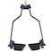 KORIKAHM Adjustable Lat Pull down Bar Cable Machine Attachments for Gym Home Gym Fitness Tbar Row Pulldown Attachments Lat Pull Down Machine Wide Grip Neutral Grip Handle SPB08
