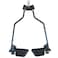 KORIKAHM Adjustable Lat Pull down Bar Cable Machine Attachments for Gym Home Gym Fitness Tbar Row Pulldown Attachments Lat Pull Down Machine Wide Grip Neutral Grip Handle SPB08