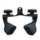 KORIKAHM Adjustable LAT Pull Down Bar Cable Machine Attachments for Gym Home Gym Fitness Tbar Row Pulldown Attachments LAT Pull Down Machine Wide Grip Neutral Grip Handle SPB01
