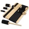 Silipull Hand Exercise Board with Hook and Loop Fasteners Hand Therapy Tool Equipment 14 x 9 Hook and Loop Exercise Board Solid Wood Base with Wood Tools for Improving and Finger Strength