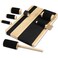 Silipull Hand Exercise Board with Hook and Loop Fasteners Hand Therapy Tool Equipment 14 x 9 Hook and Loop Exercise Board Solid Wood Base with Wood Tools for Improving and Finger Strength