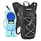 Zavothy Lightweight Hydration Backpack with 2L Water Bladder Water Backpack Hydration Pack for Cycling Running Biking Hiking Backpack Black