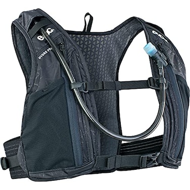 EVOC Hydro PRO 3 15l Hydration Bladder Hydration Backpack for Cycling Hiking or Jogging Extra Light Two Nutrition COMPARTMENTS Two Chest Strap Pockets 15l Camel Pack Black