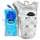 Zavothy Lightweight Hydration Backpack with 2L Water Bladder Water Backpack Hydration Pack for Cycling Running Biking Hiking Backpack Silver