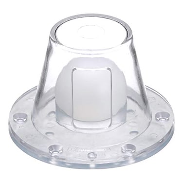 Seachoice SelfBailing Scupper Large Clear Fits 153 In Openings
