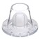 Seachoice SelfBailing Scupper Large Clear Fits 153 In Openings