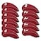 Craftsman Golf 11pcsSet Neoprene Iron Headcover Set with Large No for All Brands CallawayPingTaylormadeCobra Etc Red
