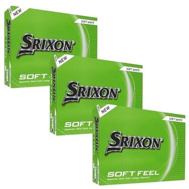 Srixon Soft Feel Golf Balls Soft Feel 14 36 Pack White