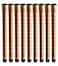 Winn DriTac Wrap Oversize 18 Copper Golf Grips 9 Piece Bundle