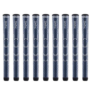 Winn DriTac Oversize 18 Navy Blue 9 Piece Golf Grip Bundle