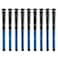 Winn DriTac Midsize 116 BlackBlue 9 Piece Golf Grip Bundle