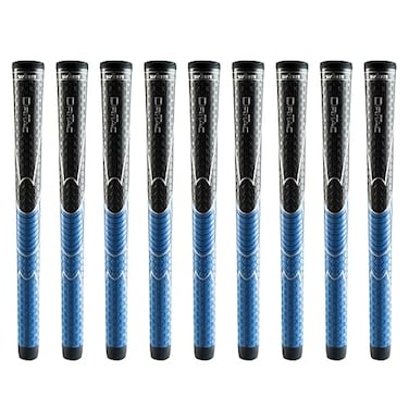Winn DriTac Midsize 116 BlackBlue 9 Piece Golf Grip Bundle