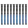 Winn DriTac Midsize 116 BlackBlue 9 Piece Golf Grip Bundle
