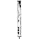 SuperStroke Zenergy Flatso 10 Golf Putter Grip with No Taper Enhanced SPYNE Technology New MultiZone Texturing and TechPort WhiteBlack