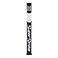 SuperStroke Traxion Pistol GT Tour Golf Putter Grip Advanced Surface Texture that Improves Feedback and Tackiness Minimize Grip Pressure with a Unique Parallel Design GrayWhite